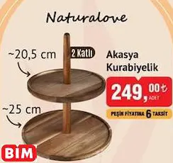 NATURALOVE AKASYA KURABİYELİK